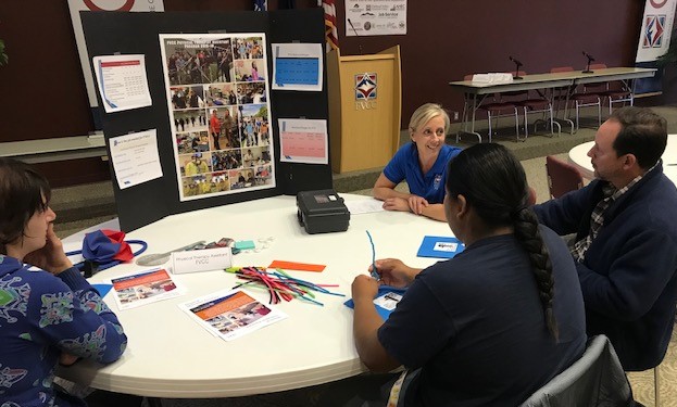 group of people at conference table
