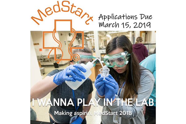 medstat applications due march 15, 2019 I wanna play in the lab making asprin medstart 2018