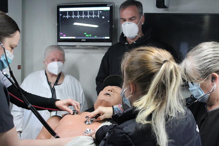 Bitterroot Nursing Students are Involved in a Medical Simulation Training